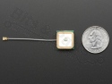 GPS Antenne passief uFL - 15mm x 15mm 1 dBi gain - Adafruit 2461